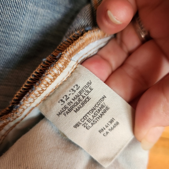 Denim & Supply Ralph Lauren 💜 Straight Leg Jeans Stone Wash Stretch Sz 32 X 31" - Picture 11 of 11